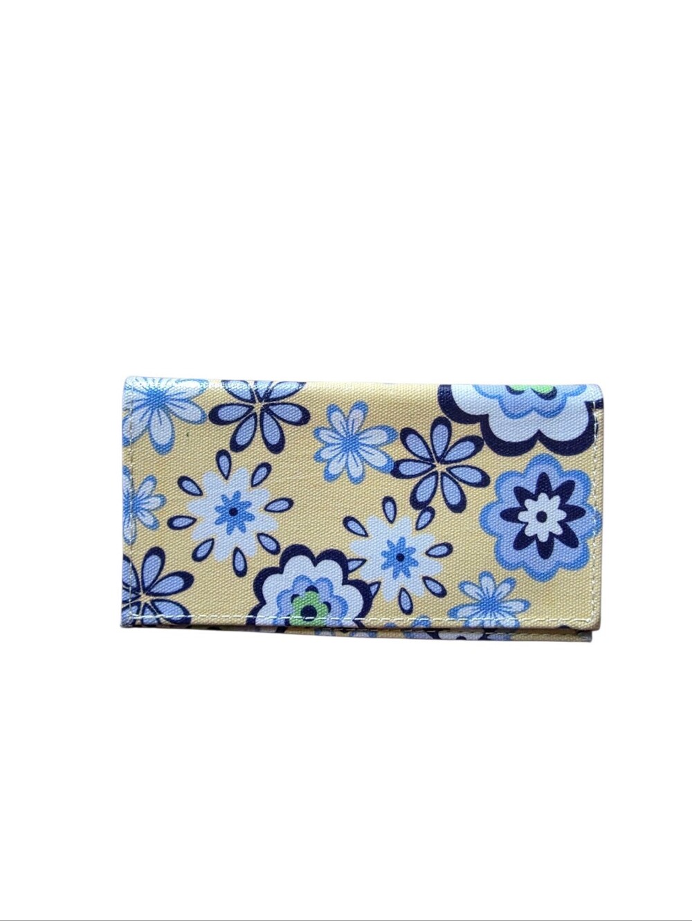 Checkbook holder floral flower print